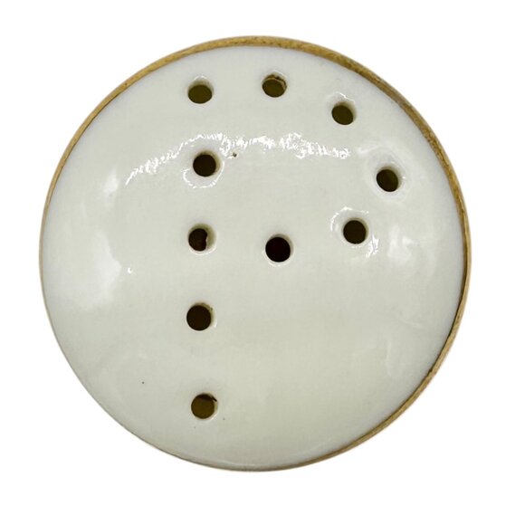 Vintage Kaysons Fine China Pepper Shaker Lily Of The Valley Design Gold Trim - Picture 2 of 9